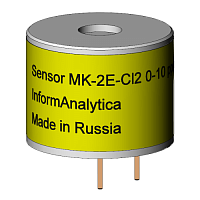 электрохимический сенсор MK-2Е-Cl2 0-10 ppm на хлор